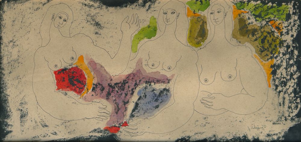 Tres desnudos