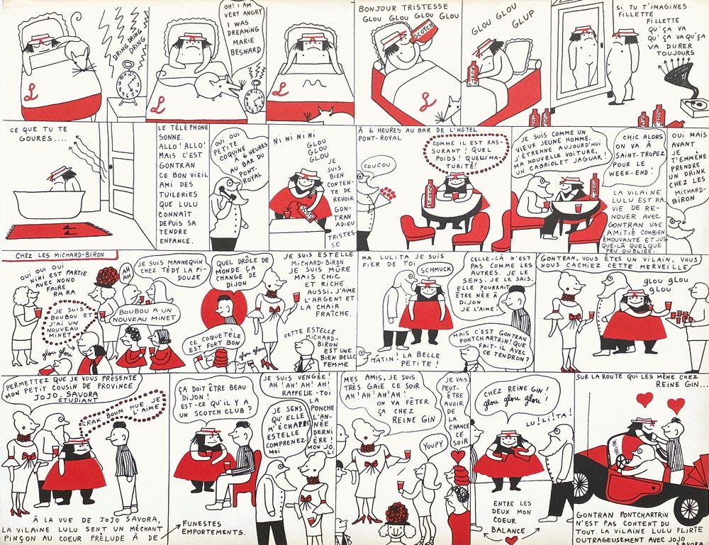 La Vilaine Lulu 39-40-41 - Bonjour glou glou ( tryptique) — vue 2