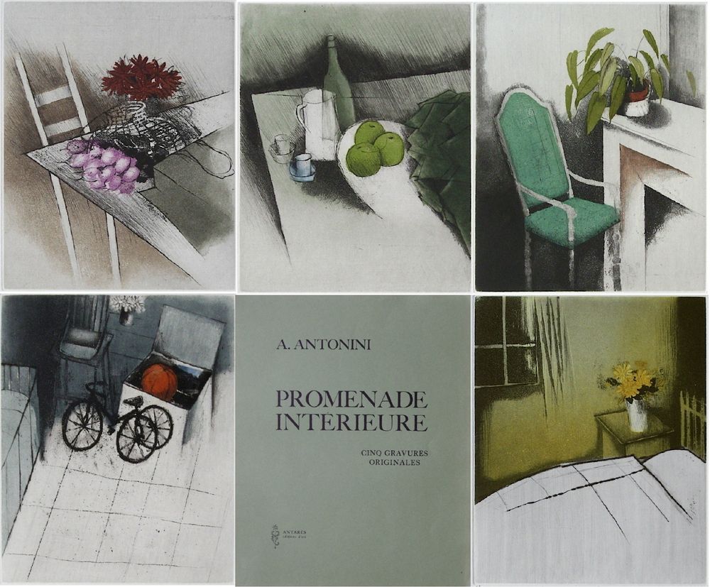 Promenade intérieure (album de 10 gravures)