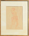 Serie Douze aquarelles X (framed)