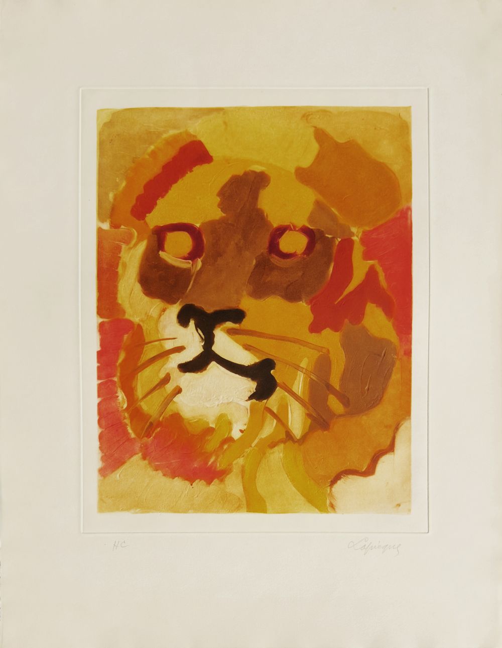 Afrique - Le lion I