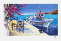Grèce - chalutier à quai