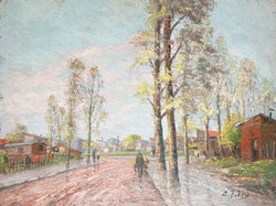 Paysage de banlieue