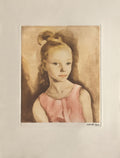 Jeune fille à la robe rose
