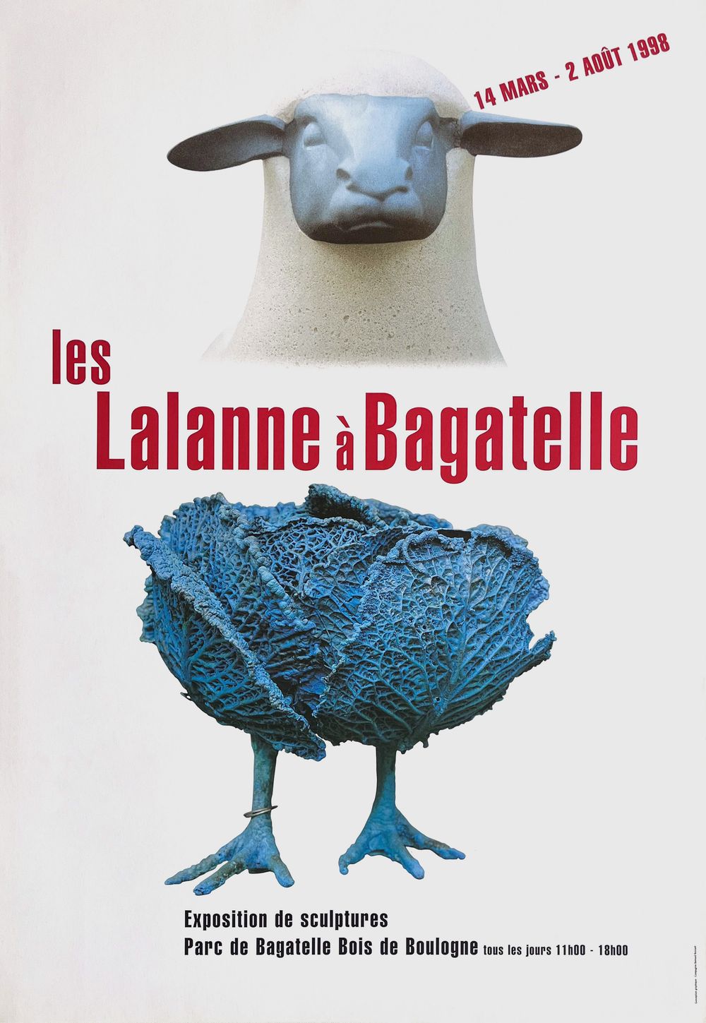 Expo 98 - Les Lalanne à Bagatelle