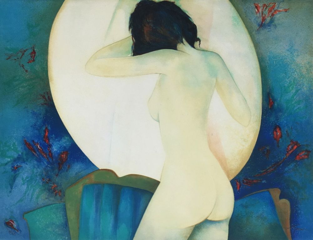 Jeune fille au miroir