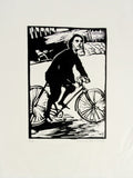 Alfred Jarry à vélo