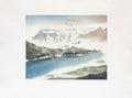 Blue lake