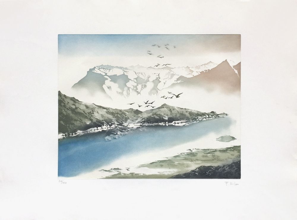 Blue lake