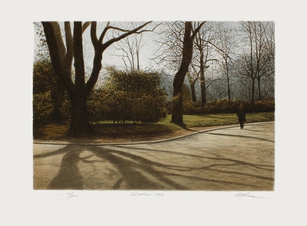 Paris Luxembourg - Shadows