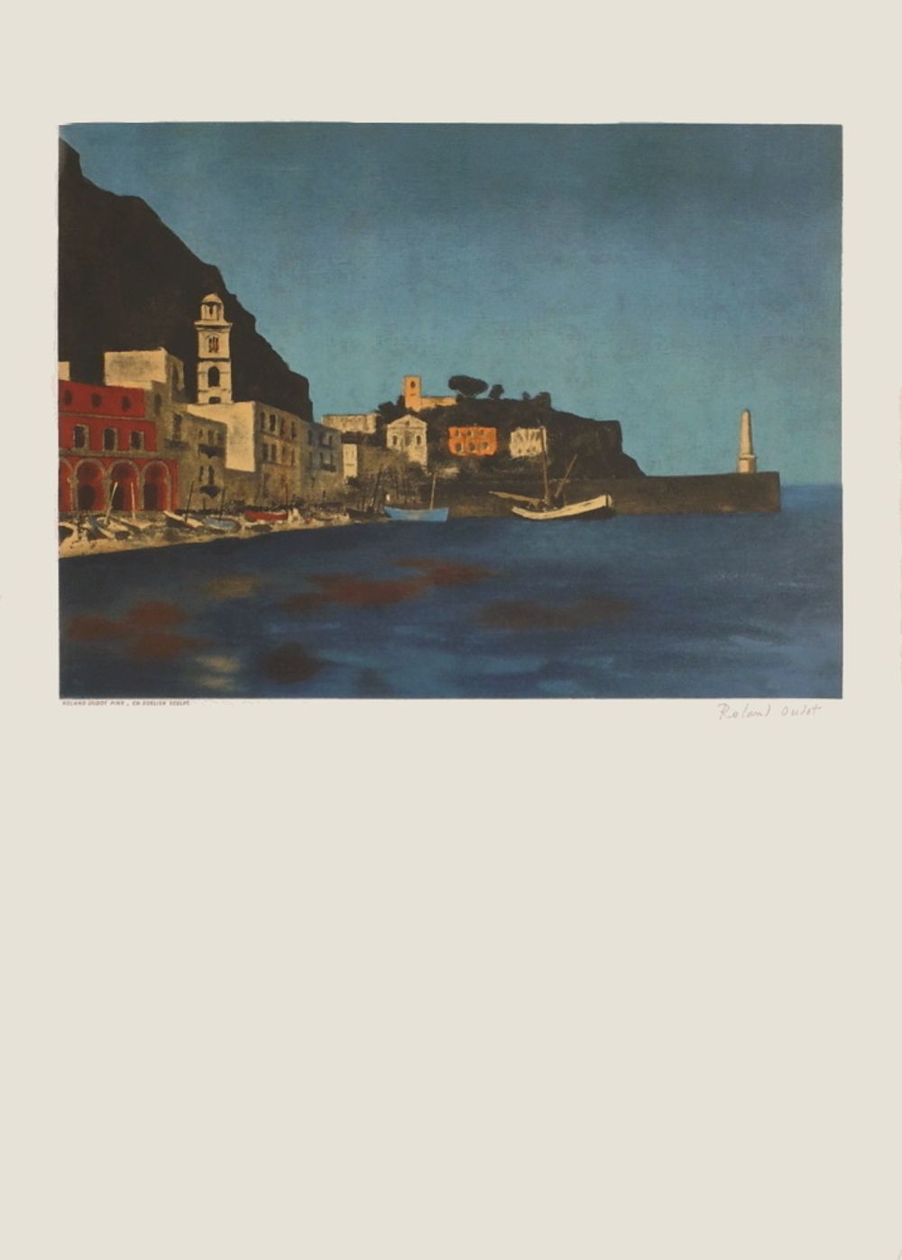Petit port en Méditerranée