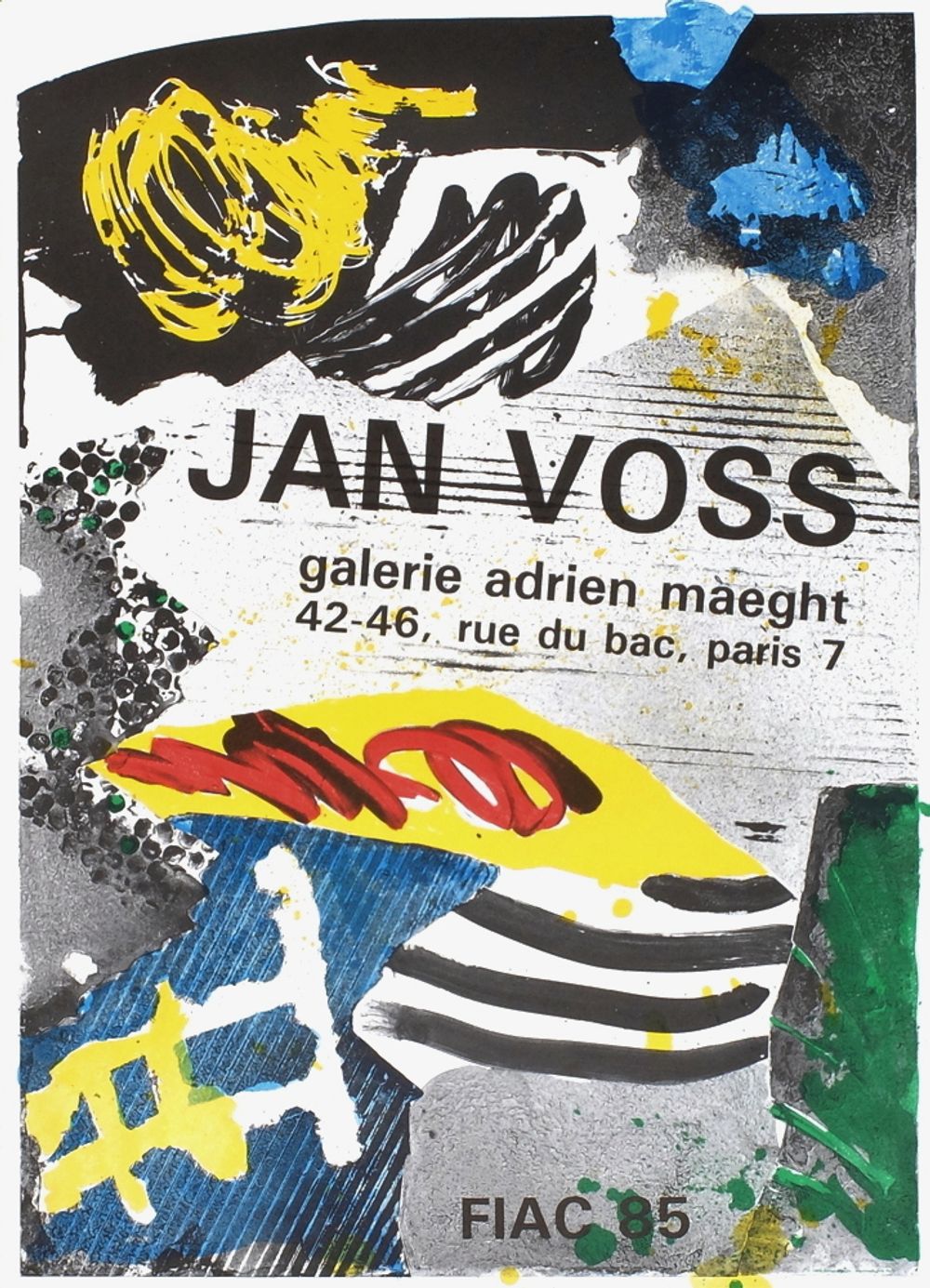 Expo 85 - FIAC Galerie Adrien Maeght