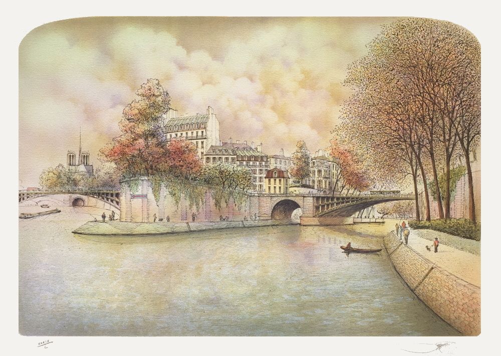 Paris - La pointe de l'Ile Saint Louis