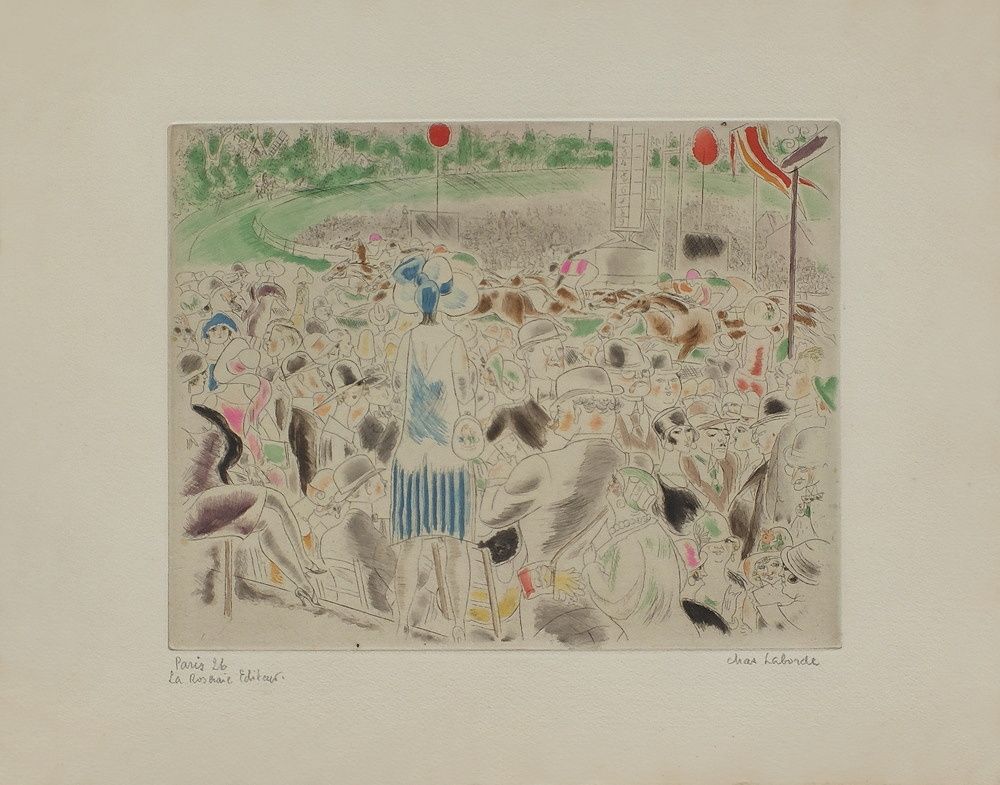 Rues et visages de Paris - A Longchamp
