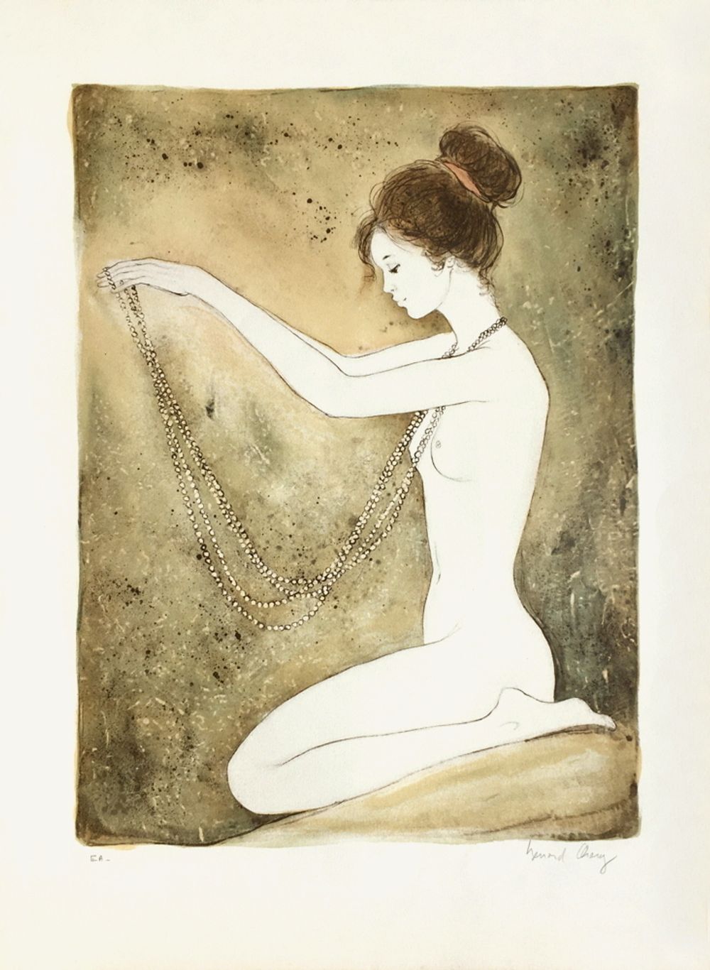 Jeune fille au sautoir