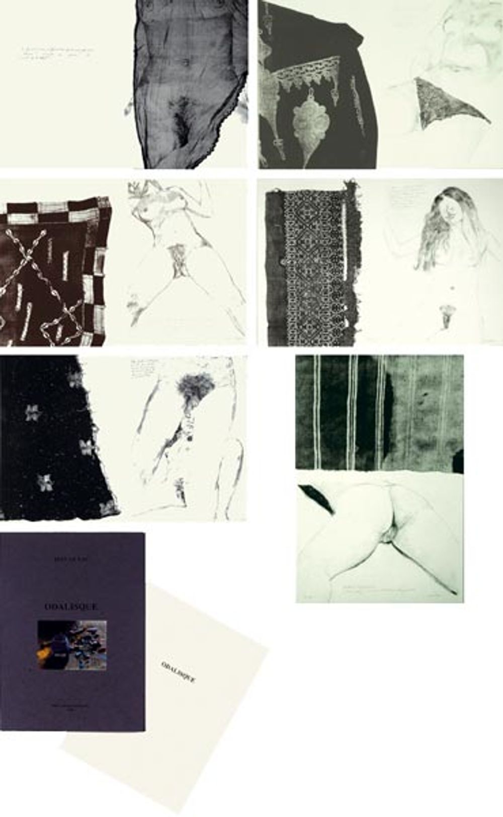 Odalisque (portfolio de 6)