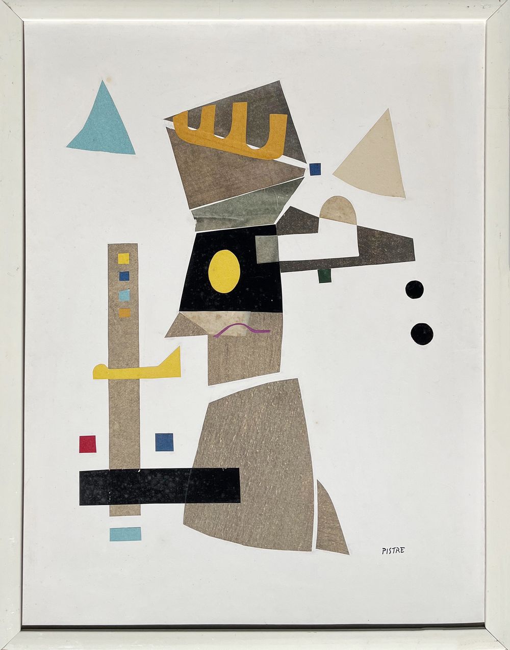 Le roi (collage) — vue 2