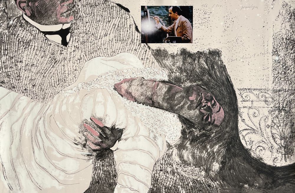 Scène dans l'atelier