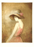 Jeune fille à la rose