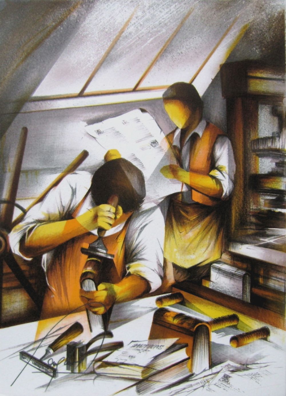 Métiers - Le Relieur