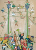 Au cirque - la parade aux étoiles