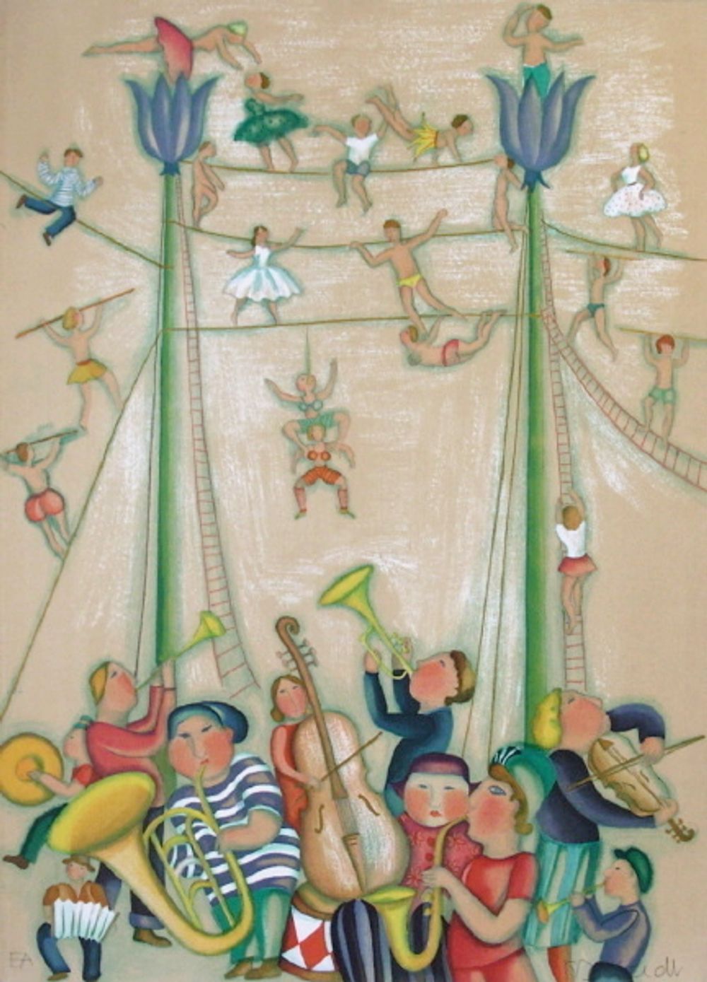 Au cirque - la parade aux étoiles