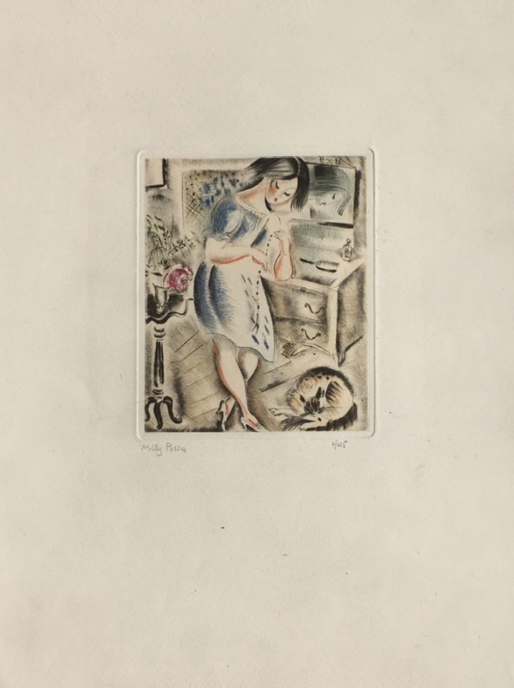 La coiffeuse et le collier