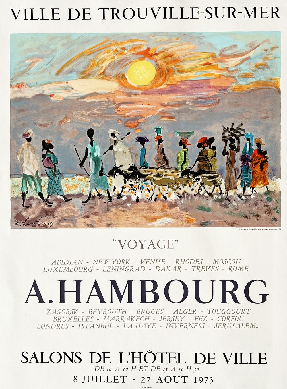 Expo 73 - Trouville - Voyages (Abidjan)