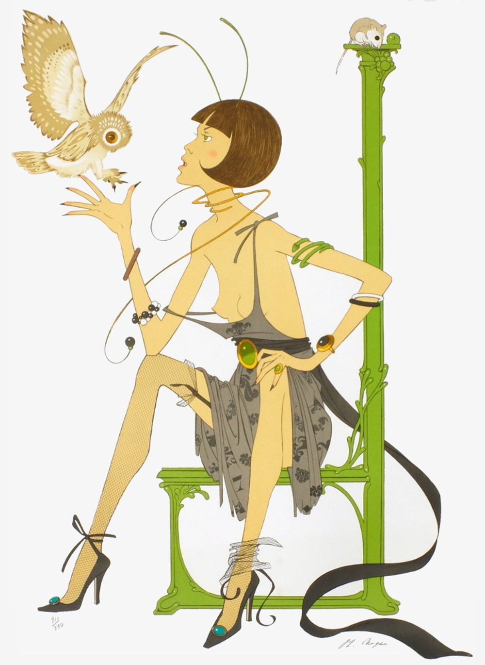 Serie femmes - La chouette