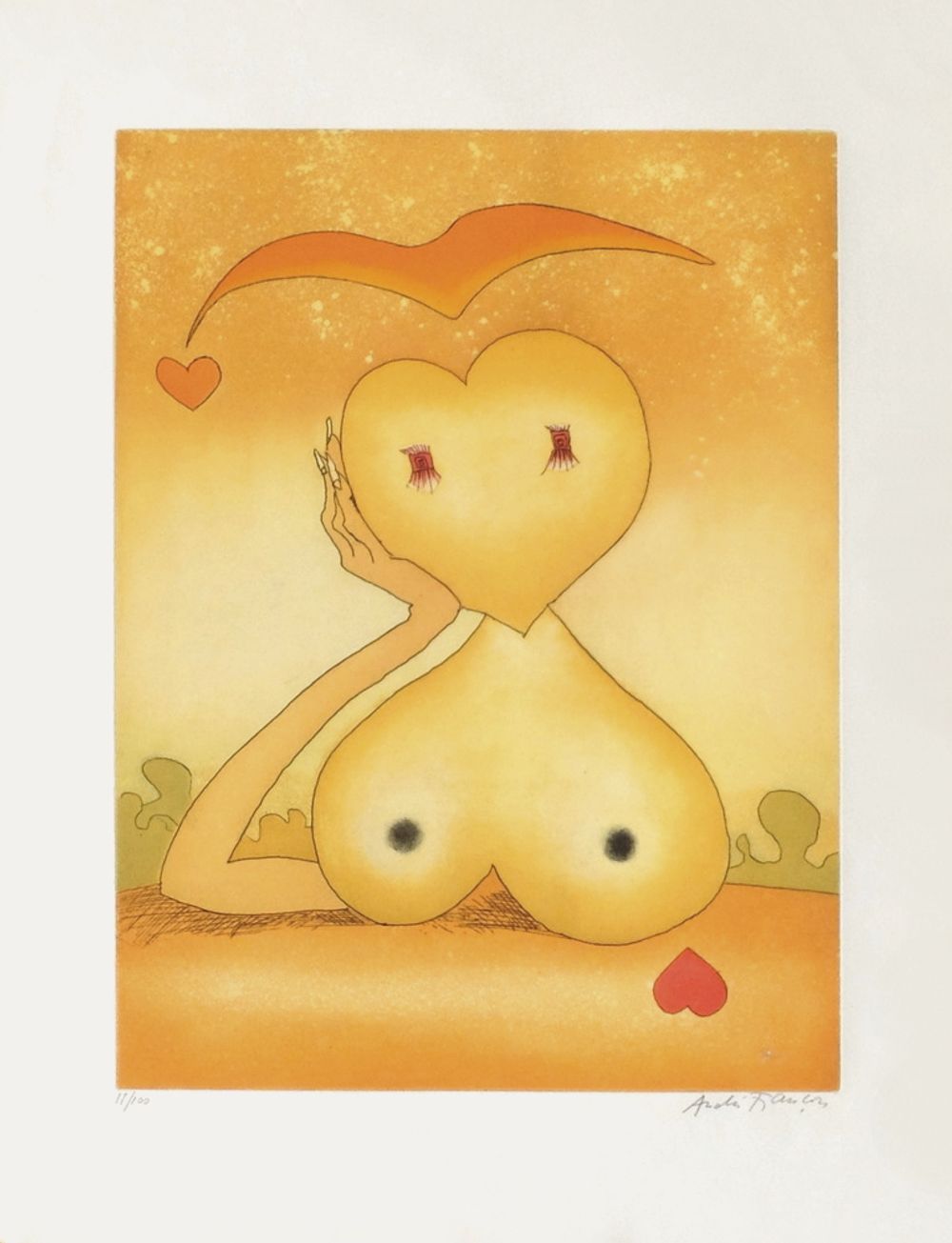 La dame de coeur