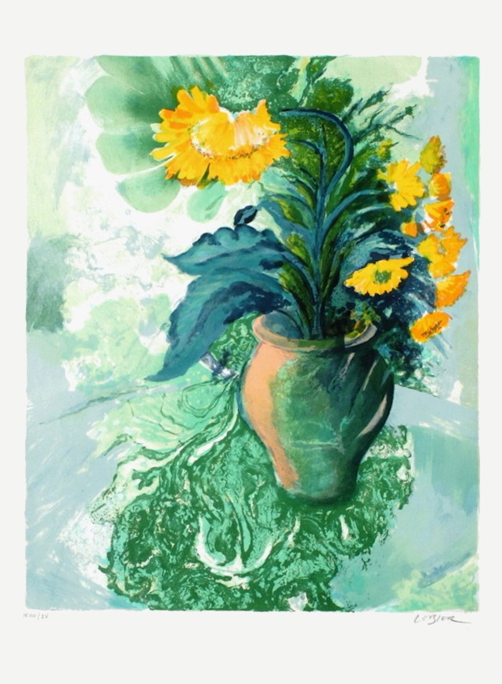 Le pot de fleurs