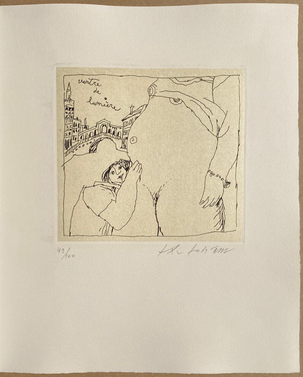Gouttes d'ombre sur la peau des jours (6 gravures) — vue 7