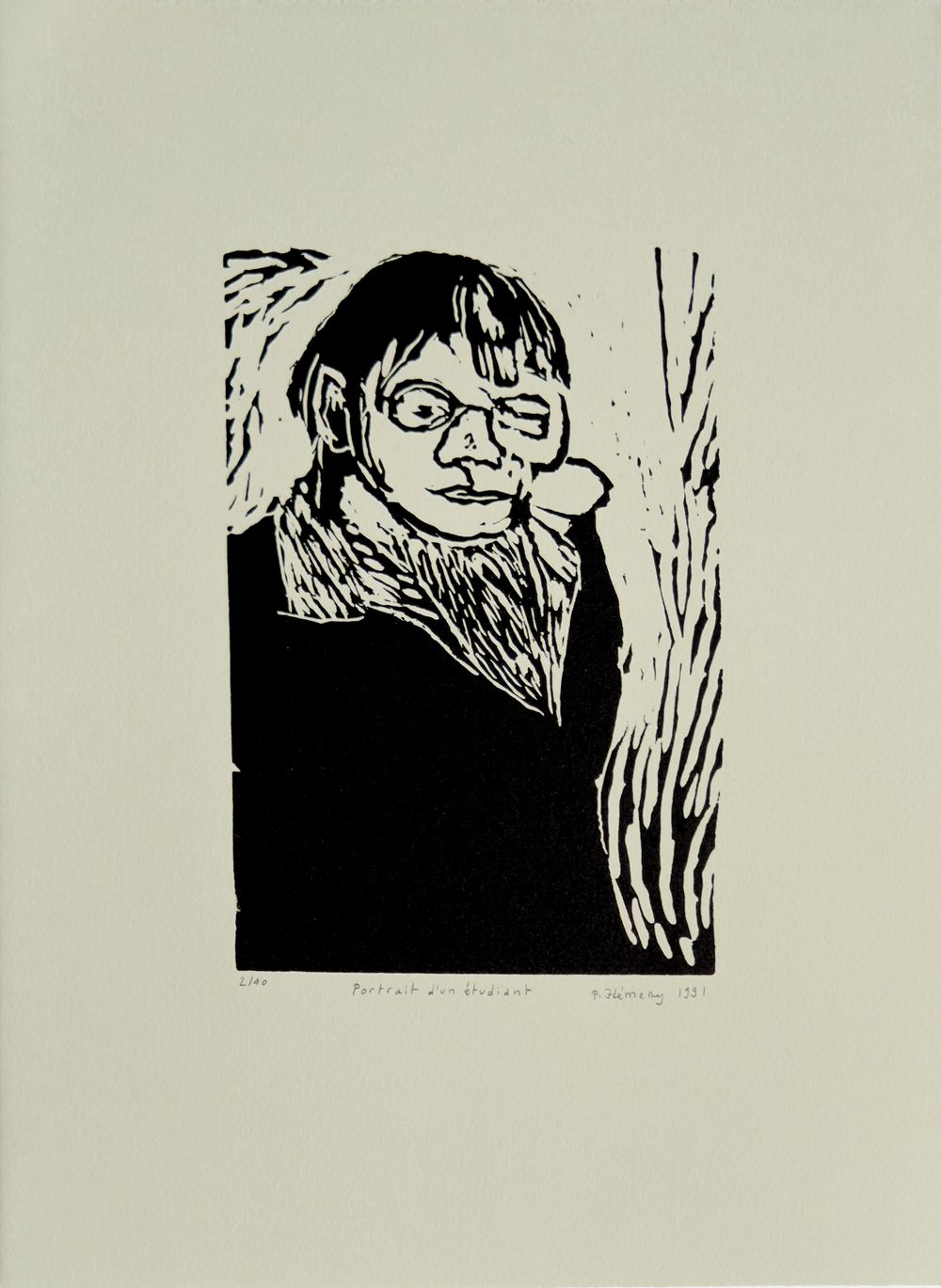 Portrait d'un étudiant