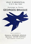 Expo 64 - Ville d'Argenteuil - Hommage à Georges Braque
