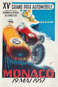 Monaco 1957 Grand Prix automobile par Bernard Minne