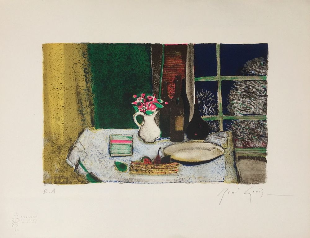 Nature morte à la cruche blanche