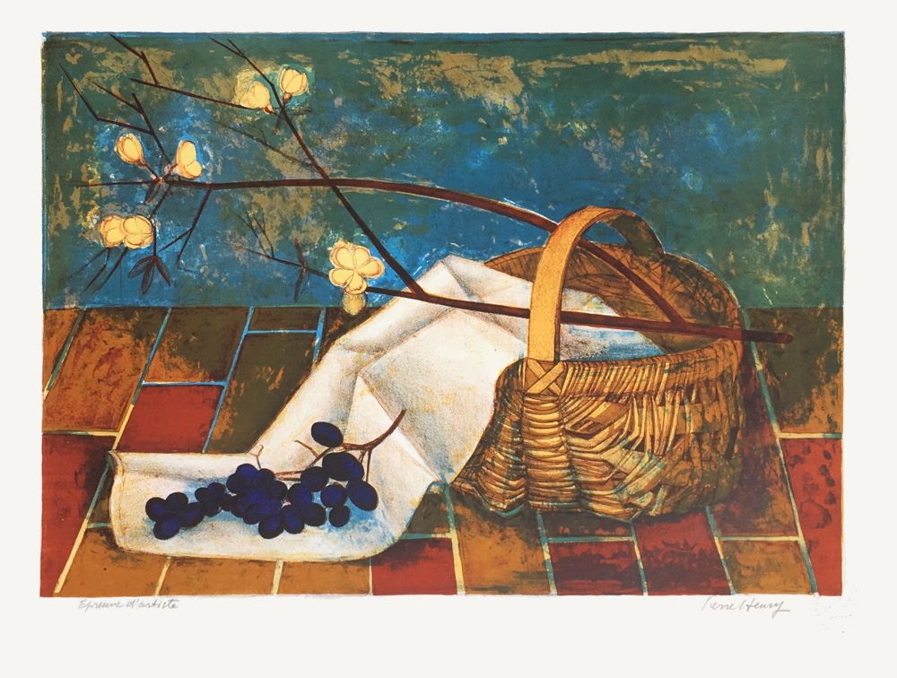 Panier à la grappe de raison