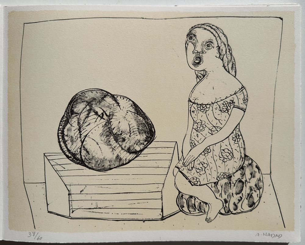 Quelques secondes dans une année - Texte de Gilbert Lascault - 12 lithographies — vue 2
