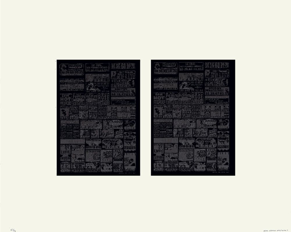 Deux fois rose (noir)