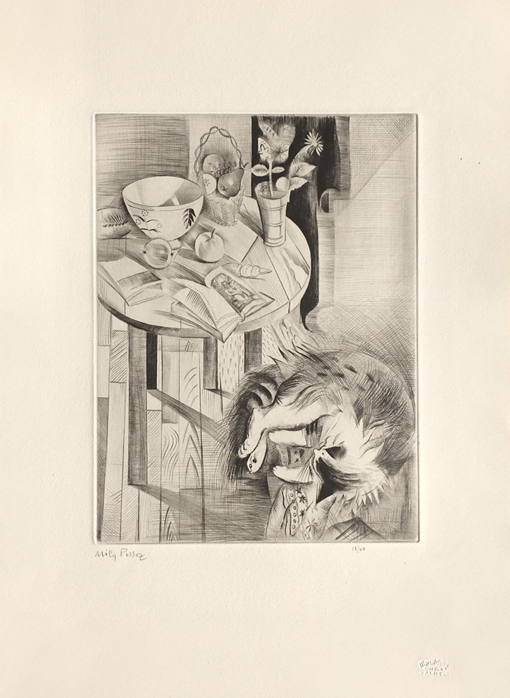 Nature morte au livre