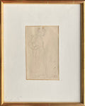 Fermière au joug (étude) II