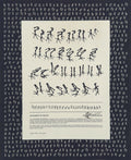 Alphabet of bones