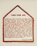 Paris pour moi - poème de Bernard Dadie