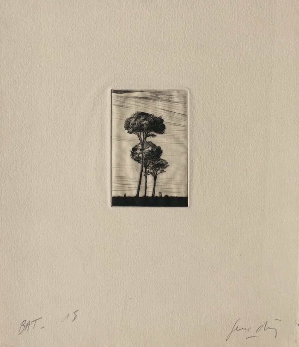 Trois arbres
