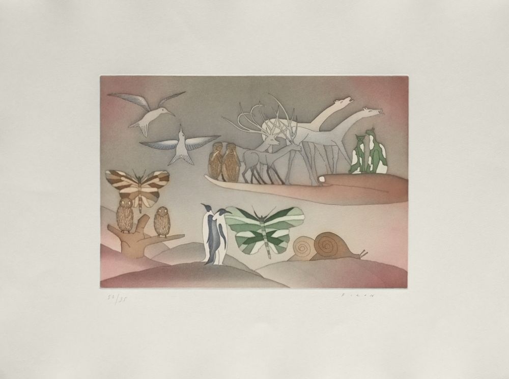 A propos de la création (portfolio of 8) — vue 6
