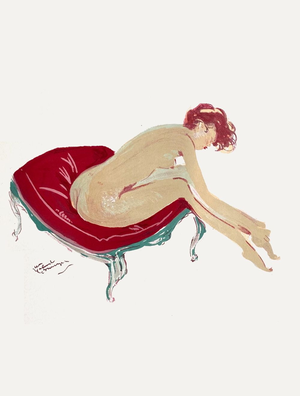 Une cavalière