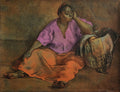 Mujer con Canasto