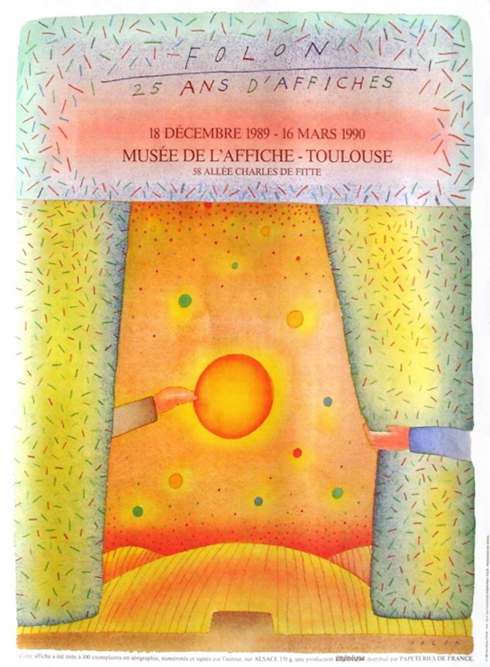 Expo 1990 - Toulouse 25 ans d'affiches