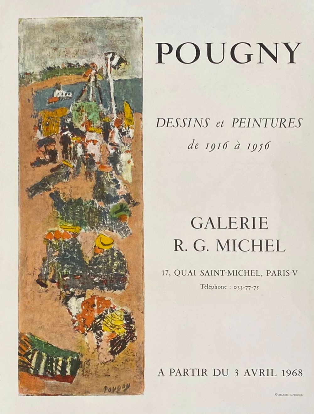 Expo 68 - Galerie R.G. Michel - Paris
