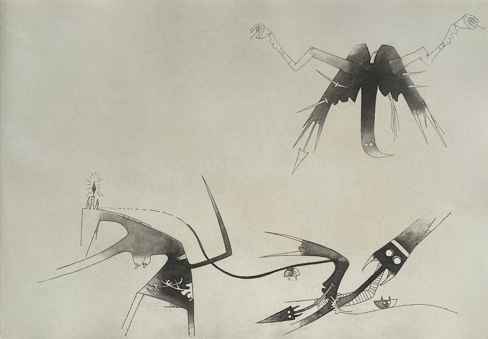 Contre une maison sèche. 9 etchings — vue 6